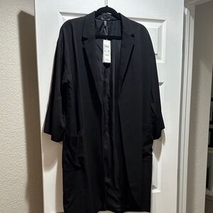 Eileen Fisher Black Blazer Coat